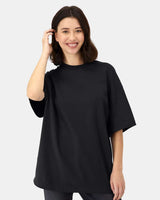 Pretreated Hanes 5180R Unisex Beefy-T Retro Street T-Shirt - Black