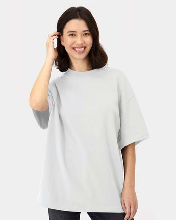 Pretreated Hanes 5180R Unisex Beefy-T Retro Street T-Shirt - White