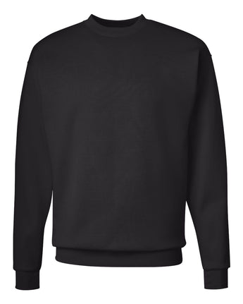 Pretreated Hanes P160 Ecosmart Crewneck Sweatshirt - Black