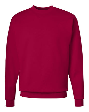 Pretreated Hanes P160 Ecosmart Crewneck Sweatshirt - Deep Red