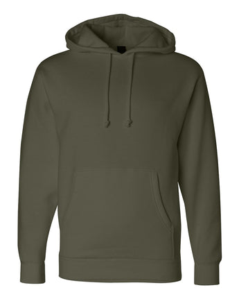 Pretreated Independent Trading Co. IND4000 Heavyweight Hooded Sweatshirt - Army