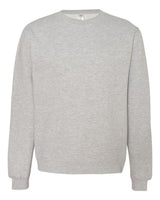 Pretreated Independent Trading Co. SS3000 Unisex Midweight Crewneck Sweatshirt - Grey Heather