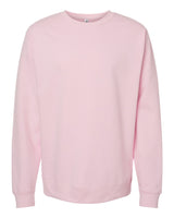 Pretreated Independent Trading Co. SS3000 Unisex Midweight Crewneck Sweatshirt - Light Pink