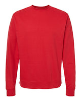 Pretreated Independent Trading Co. SS3000 Unisex Midweight Crewneck Sweatshirt - Red