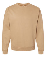 Pretreated Independent Trading Co. SS3000 Unisex Midweight Crewneck Sweatshirt - Sandstone