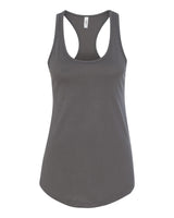 Pretreated Next Level 1533 Women's Ideal Racerback Tank - Dark Grey