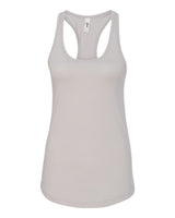 Pretreated Next Level 1533 Women's Ideal Racerback Tank - Silver