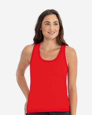 Pretreated Next Level 3933 Women's Cotton Tank - Front