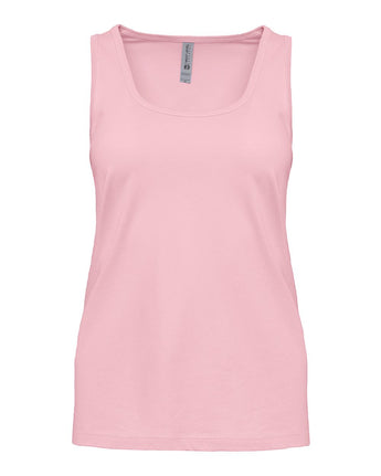 Pretreated Next Level 3933 Women's Cotton Tank - Light Pink