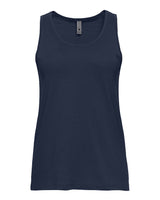 Pretreated Next Level 3933 Women's Cotton Tank - Midnight Navy