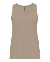 Pretreated Next Level 3933 Women's Cotton Tank - Tan