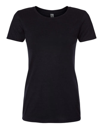 Pretreated Next Level 6710 Women’s Triblend T-Shirt - Black