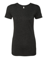 Pretreated Next Level 6710 Women’s Triblend T-Shirt - Vintage Black