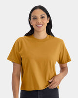 Pretreated Next Level 7610 Women's Heavyweight Boxy T-Shirt - Antique Gold