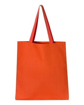 Pretreated Q-Tees Q800 Promotional Tote - Orange