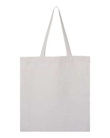Pretreated Q-Tees Q800 Promotional Tote - White