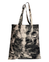 Pretreated Q-Tees TD800 Tie-Dyed Canvas Bag - Stormy Ash