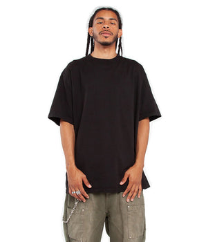 Pretreated Shaka Wear SHGD Unisex Garment-Dyed Crewneck T-Shirt - Black