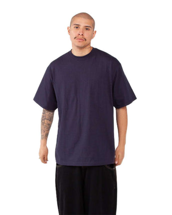 Pretreated Shaka Wear SHMHSS Adult Max Heavyweight T-Shirt - Navy