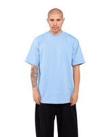 Pretreated Shaka Wear SHMHSS Adult Max Heavyweight T-Shirt - Sky Blue