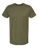Pretreated Tultex 202 Unisex Fine Jersey T-Shirt - Military Green