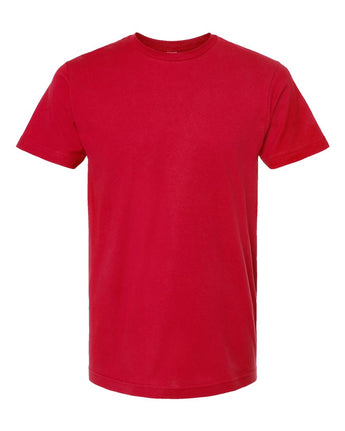 Pretreated Tultex 202 Unisex Fine Jersey T-Shirt - Red