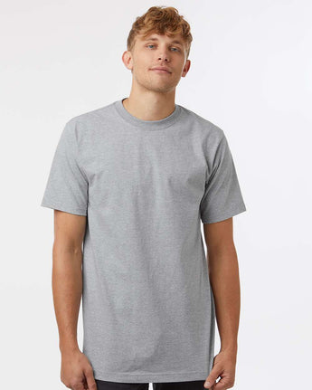 Pretreated Tultex 299 Heavyweight Street T-Shirt - Heather Grey