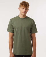 Pretreated Tultex 299 Heavyweight Street T-Shirt - Military Green