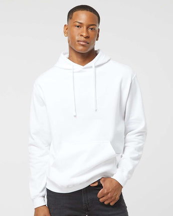 Pretreated Tultex 320 Unisex Fleece Hooded Sweatshirt - White