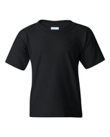 Pretreated Gildan 5000B Youth Heavy Cotton T-Shirt - Black