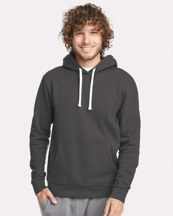 Pretreated Next Level 9303 Unisex Santa Cruz Hoodie - Heavy Metal