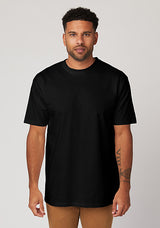 Pretreated Cotton Heritage MC1086 Men's Heavyweight T-Shirt - Black