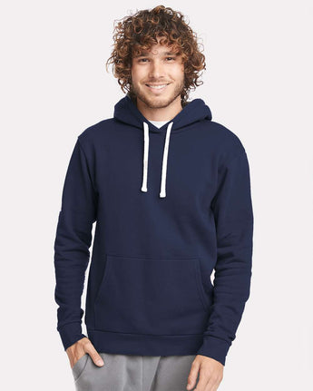 Pretreated Next Level 9303 Unisex Santa Cruz Hoodie - Midnight Navy