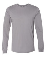 Pretreated BELLA+CANVAS 3501 Unisex Jersey Long Sleeve Tee - Storm