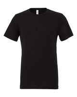 Pretreated BELLA+CANVAS 3413 Unisex Triblend Tee - Solid Black Triblend