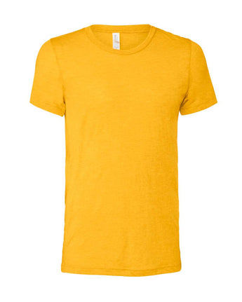 Pretreated BELLA+CANVAS 3413 Unisex Triblend Tee - Yellow Gold Triblend