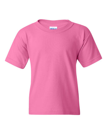 Pretreated Gildan 5000B Youth Heavy Cotton T-Shirt - Azalea