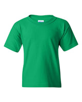 Pretreated Gildan 5000B Youth Heavy Cotton T-Shirt - Irish Green