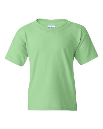 Pretreated Gildan 5000B Youth Heavy Cotton T-Shirt - Mint