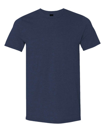 Pretreated Gildan 980 Lightweight T-Shirt - Heather Navy