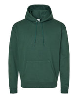 Pretreated Hanes P170 Unisex Ecosmart Hooded Sweatshirt - Dark Green