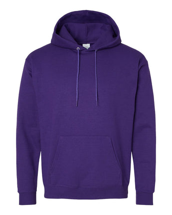 Pretreated Hanes P170 Unisex Ecosmart Hooded Sweatshirt - Athletic Purple