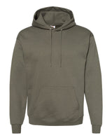 Pretreated Hanes P170 Unisex Ecosmart Hooded Sweatshirt - Fatigue Green