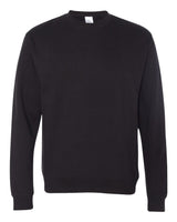Pretreated Independent Trading Co. SS3000 Unisex Midweight Crewneck Sweatshirt - Black