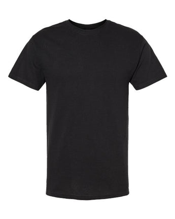 Pretreated M&O 4800 Gold Soft Touch T-Shirt - Black