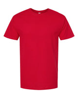 Pretreated M&O 4800 Gold Soft Touch T-Shirt - Red