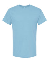 Pretreated M&O 4800 Gold Soft Touch T-Shirt - Light Blue
