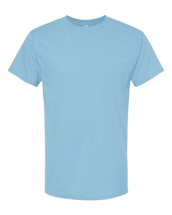 Pretreated M&O 4800 Gold Soft Touch T-Shirt - Light Blue
