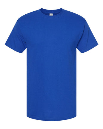 Pretreated M&O 4800 Gold Soft Touch T-Shirt - Royal