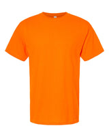 Pretreated M&O 4800 Gold Soft Touch T-Shirt - Safety Orange